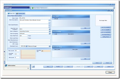 Inventory Control Software | Inventory System - Chronos e-StockCard
